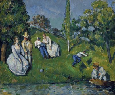 El estanque de Paul Cézanne